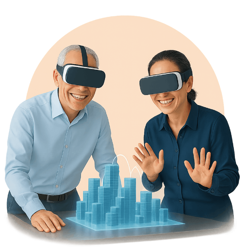 Edilizia tecnologica del futuro con VR